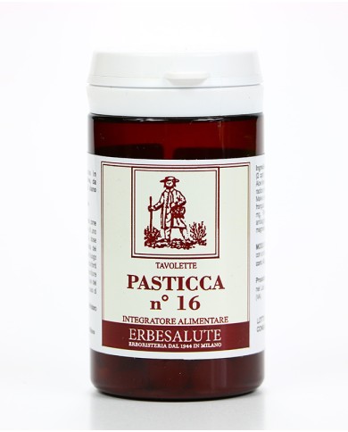 PASTICCA VEGETALE N. 16 - INTESTINO PIGRO 60 compresse